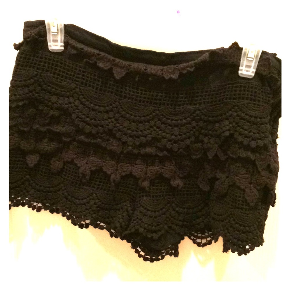 Lush boho short shorts